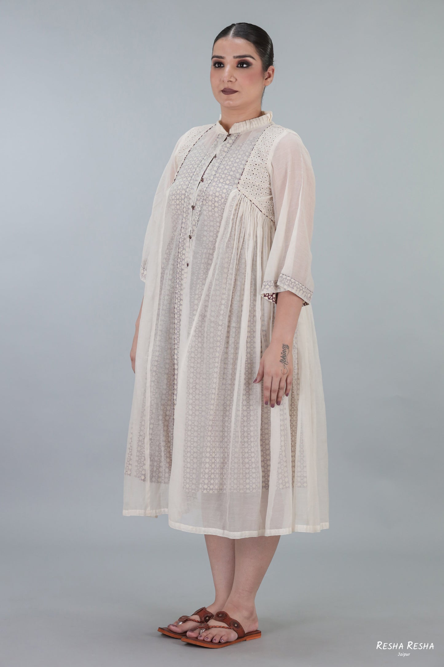 Chandari Knee Lenth Tunic