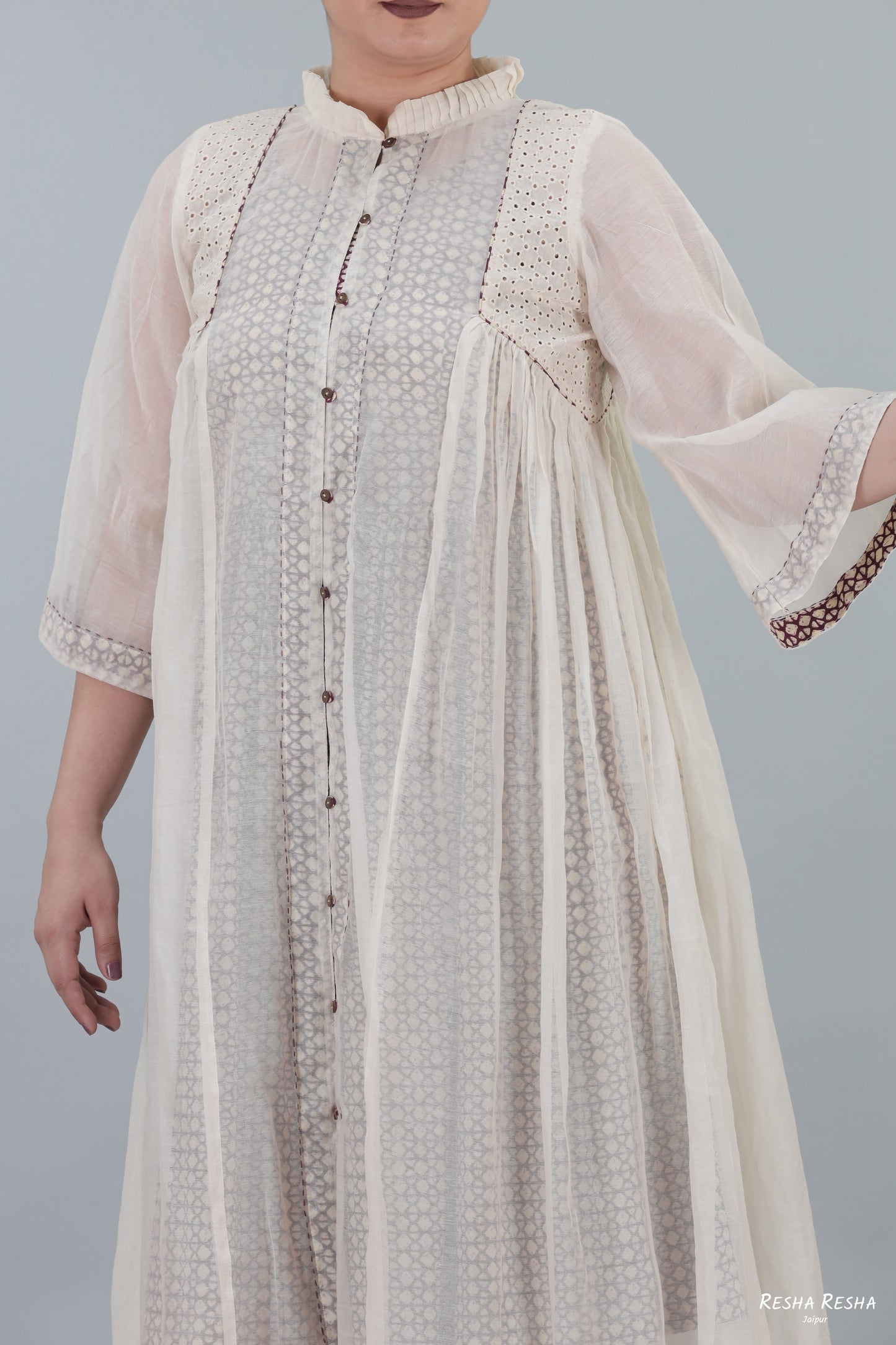 Chandari Knee Lenth Tunic