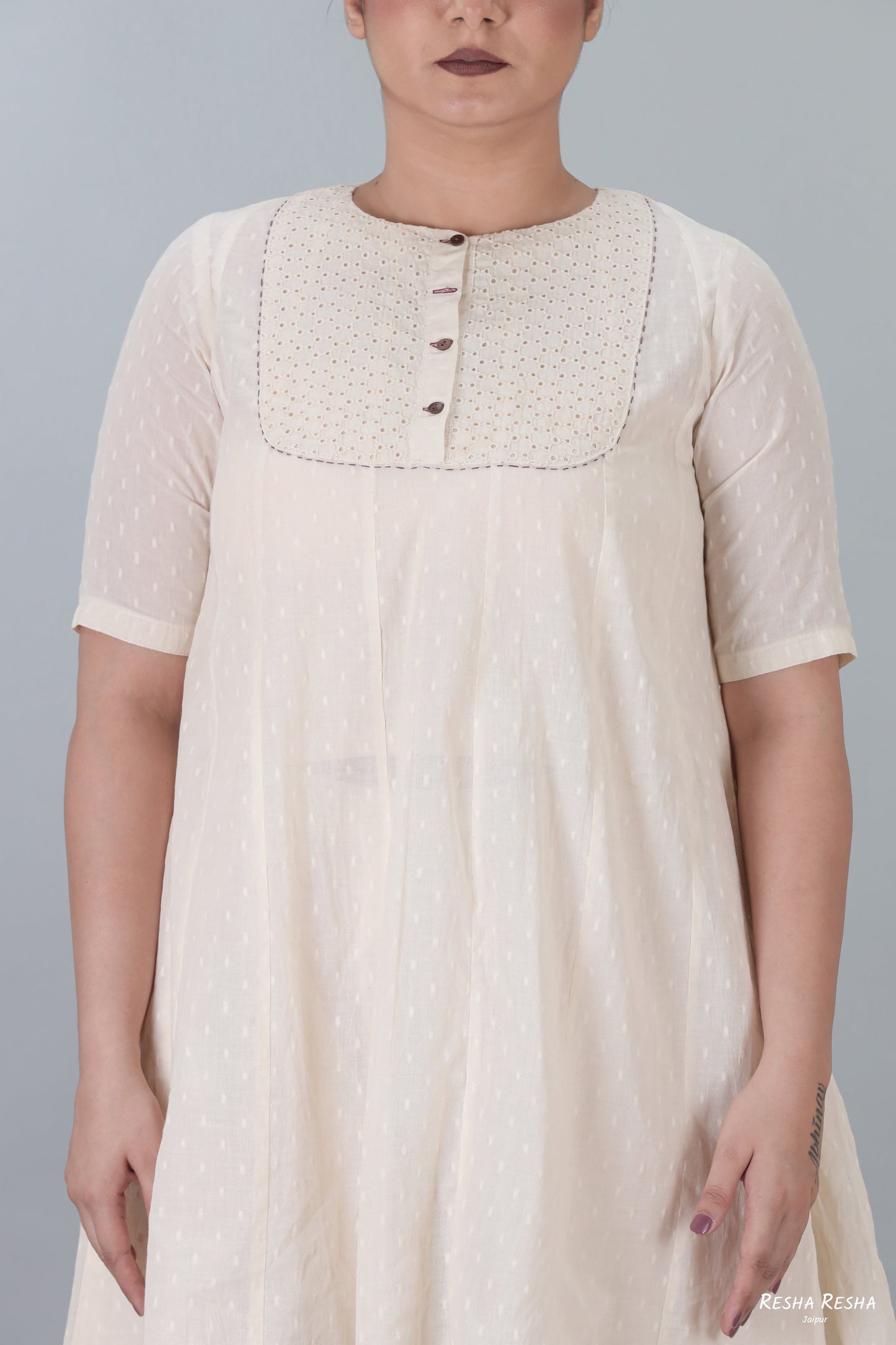 Kalidar Short Kurta With Palazzo