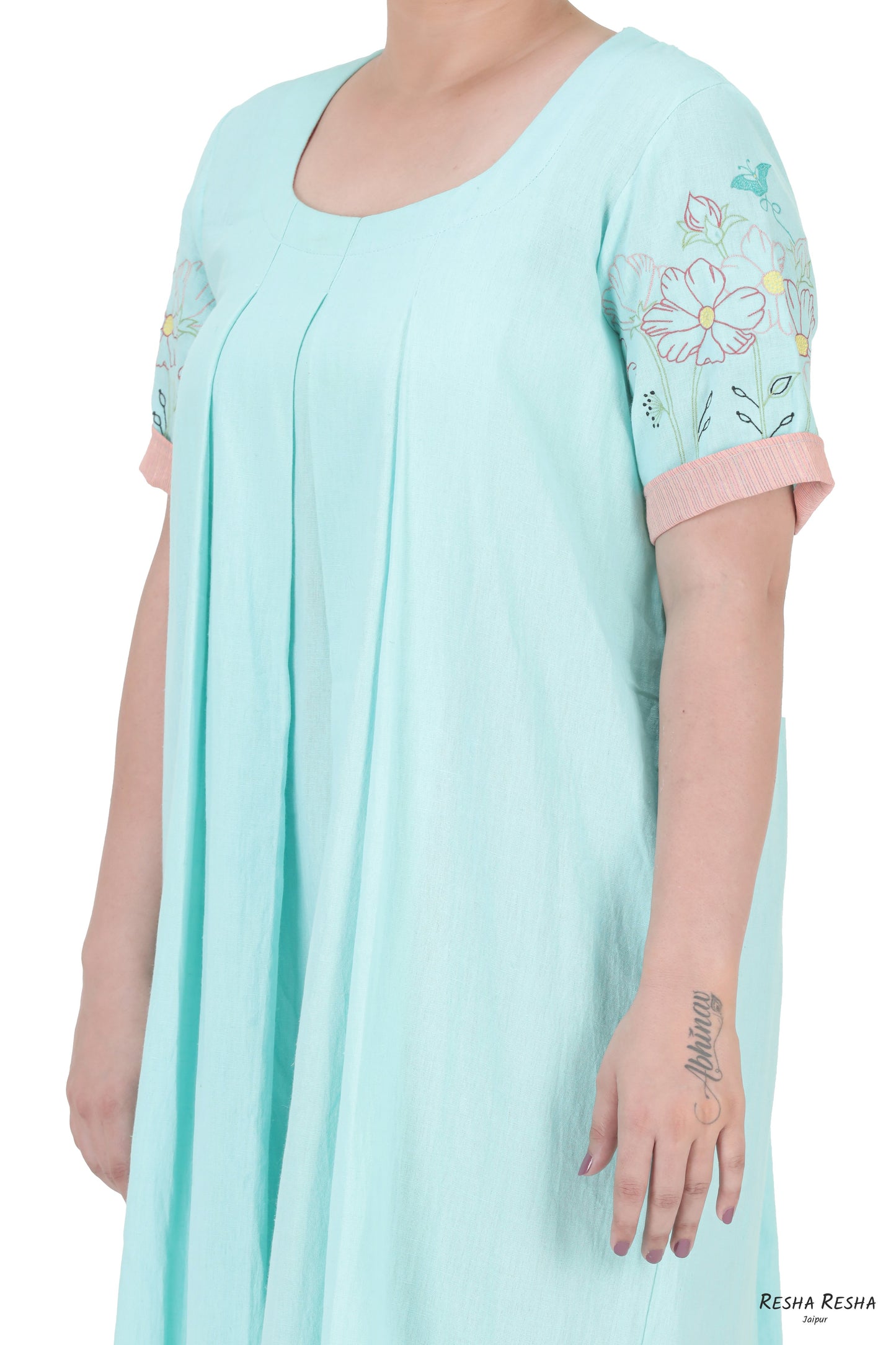 Box Pleated Tunic