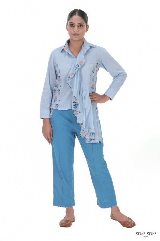 Waterfall Shirt With Pant