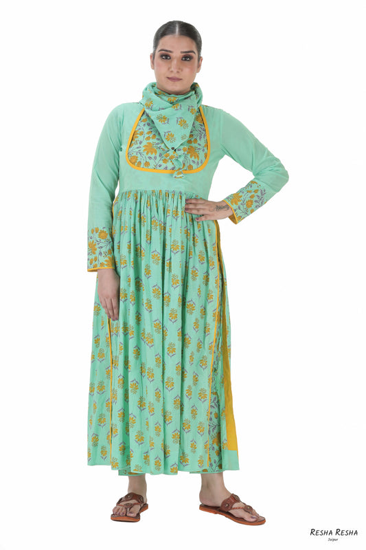 High Slit Kurta Set